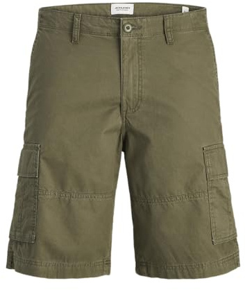 Jack & Jones Jpstcole Mateo Cargo Short Mid, Olive Night, S