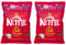 Kettle Chips Sweet Chilli & Sour Cream Sharing Crisps, 130g, (Pack Of 2), Hand Cooked in Norfolk, Absolutely Nothing Artificial, British Potatoes, Gluten-Free, Suitable for Vegetarians