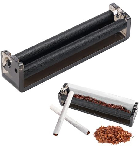 110 mm Joint Drehmaschine, Tragbar Drehmaschine Zigaretten, aus Kunststoff Drehmaschine Konisch, Drehhilfe Zigaretten Geeignet für Reisen, zum Verschenken