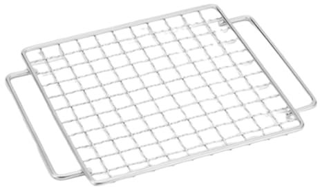 Grilles de barbecue, grille de barbecue en acier inoxydable – rôtissoire d'extérieur – Grille de cuisson en acier inoxydable pour légumes, crevettes, poissons