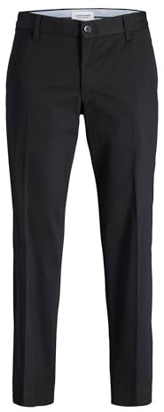 JACK & JONES Pantalones Deportivos para Hombre, Negro, L