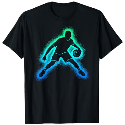 Basketballspieler Basketballer Herren Basketball Jungen T-Shirt