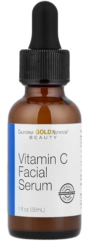 Beauty, Age Refining Vitamin C Facial Serum, 1 fl oz (30 ml), California Gold Nutrition