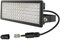BERSUANG Projecteur LED 100 W 14000 lm 3000 K blanc chaud super lumineux 230 V IP67 étanche avec angle réglable pour arrière-cour, allée, garage