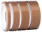 Satiskid 4 Rolls PTFE Teflon Tape Self Adhesive, 10mm, 15mm, 20mm, 30mm X 10m Long, High Temperature Resistant Ptfe Fiberglass Adhesive Tape for Vacuum Sealer Machine
