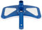 Tête D'aspirateur de Piscine Lestée avec Brosses en Nylon Inférieures pour Piscines, Outils de Piscine de Brosse de Tête D'aspiration D'aspiration Bleue et Blanche Courbée de Piscine