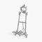 Assorted Collections Easel Display Stands for Art Deco, Paintings, Pictures, Decorative Plates, Wedding Signs, Menu Stand, Home Decor Silver Picture Stand (Silver, 12 Inch)