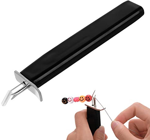 Grevosea Bead Knotting Tool, Perlenknoten-Werkzeug Metall perlen Schmuck herstellungs Werkzeug Perlen Werkzeuge Sichere Knoten zum Auffädeln von Perlen und Anderen Perlen