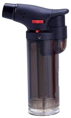 Accendino Accendigas Trasparente colori assortiti (nero)