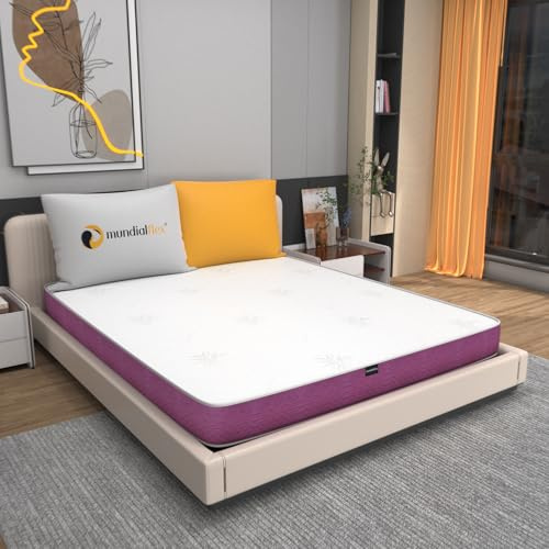Mundialflex Materasso Memory 90x190, Alto 18 cm, Ortopedico e Ipoallergenico con Rivestimento Aloe Vera Traspirante, Certificato Medico e Made in Italy – Aurora