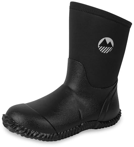 Lakeland Active Women's Kentmere Short Wellington Boots - Black - 5 UK