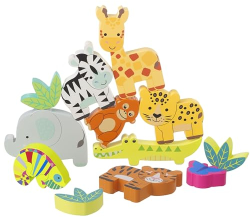 ORANGE TREE Stacking Jungle Animals