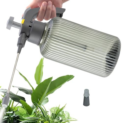 Pulverizador manual de jardín, pulverizador de presión de aire | Pulverizador de mano de agua Plant Mister | Herramienta de riego de flores de prensa manual de riego para interiores