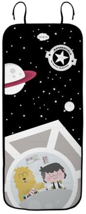 Baby Star Colchoneta silla de paseo universal, Funda de Verano, Colchoneta transpirable para bebè con tejido Coolmax, Acolchada, Forro 3D, Secado rápido