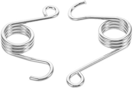 Amosfun 2 Piezas Accesorios Motocross Muelles Para Pedales De Moto Resorte De Rebote Del Pedal Resorte De Reinicio Del Pedal Mecanismo De Del Pedal De La Motocicleta Metal Plata