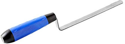 Hogard Paleta para Juntas Ladrillos Pro Llana Albañil con bit de Acero Inoxidable con Mango Ergonómico Made in EU (12mm)…