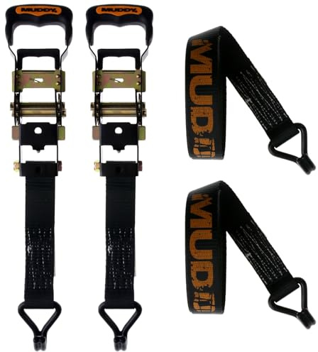 Muddy Heavy Duty Ratchet Strap 16' 2PK