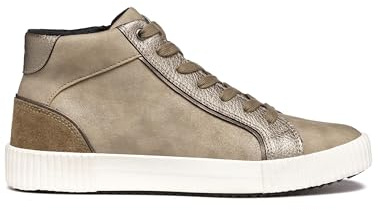 Geox D Blomiee D, Scarpe da Ginnastica Donna, Tortora, 38 EU