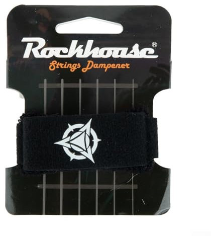 Guitar String Mute Dampener, Fretboard Muting Straps Elastic Cotton Guitar & Bass Strings Noise Dampener Stop String Rattle Mute Tool (E)