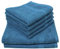 Dyckhoff 6-TLG Frottier Handtuch Set Planet, 4 Handtücher (50x100cm) 2 Duschtücher (70x140cm), petrol
