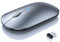 TECKNET Souris Bluetooth Silencieuse et Ultra Mince, 4000 DPI, 3 Modes (BT 5.0/3.0+ 2.4G sans Fil), Argent, Compatible pour MacBook, Windows, Android iOS