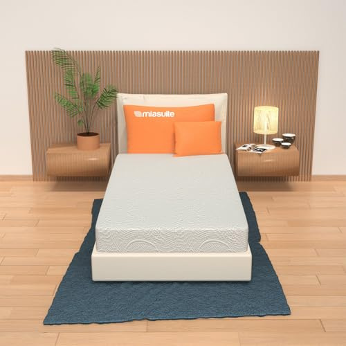 MiaSuite Materasso Memory Singolo 80x190 cm, Alto 16 cm, Sfoderabile, Indeformabile, Anallergico, Antiacaro, Traspirante | Ortopedico, Dispositivo Medico, Made in Italy | One