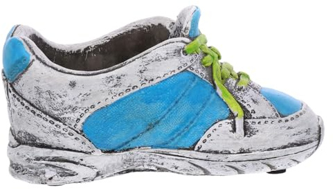 Toyvian Retro Imitation Shoe Planter for Succulents Home Decor Garden Troughs Planters