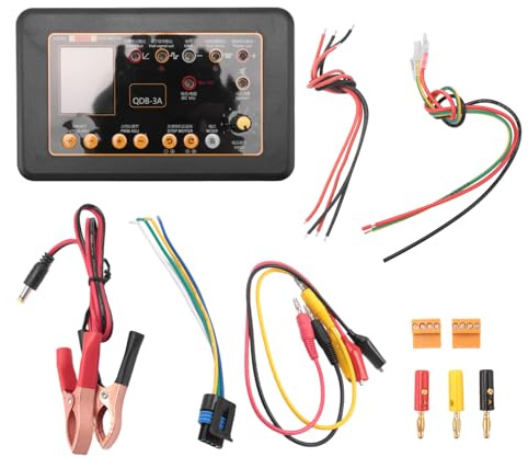 Staeekkzy QDB-3A Tester per Bobina di Accensione Automobilistica Motore Passo-Passo al Minimo Elettrovalvola Iniettore Attuatore Driver Tester per Ossigeno per Auto Durevole Facile da Installare