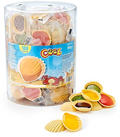 COOL Lot de 100 moules à lécher dans une boîte, 1 paquet (1 x 965 g)