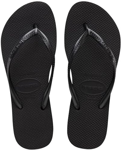 Havaianas - Slim Flatform, Tongs Élégantes, Durables et Polyvalentes, Avec Plateforme de 2,5 cm, Fines Lanières, Femme