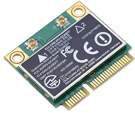 2,4 GHz 5 GHz Dual Band PCI Express (PCIe) Trådlös adapter-PCIe WiFi-kort-PCIE Trådlöst kort-PCIe Wi-Fi-adapter-Qualcomm Atheros trådlöst nätverksadapter