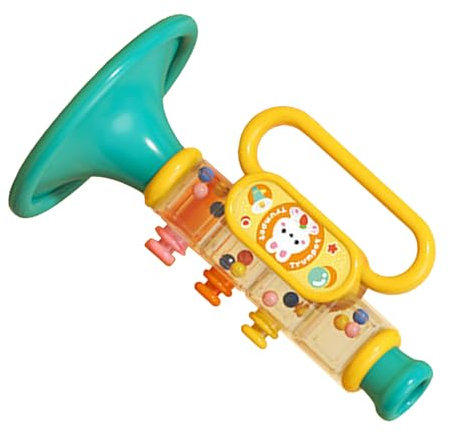 Itonash Jouet de Trompette de bébé de Dessin animé Jouable pour Enfants, Instrument de Musique Multifonctionnel avec Un Matériau de qualité Supérieure, Artisanat raffiné pour L'éducation