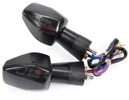motorcykelblinkers Kompatibel Med Honda VTR 1000F 250 CBF600N Motorcykel Blinkers(Bulb Smoke)