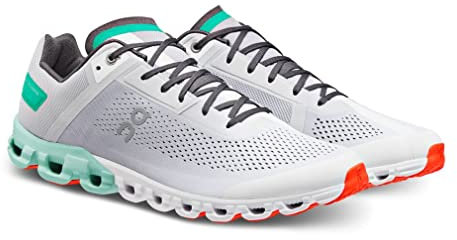 On Cloudflow Glacier/Creek Herren-Sneaker, Größe 45