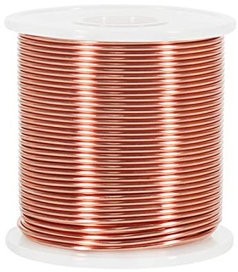 15 Gauge 1.5mm Aluminum Craft Wire, 164 Feet Bendable Copper Metal Wire