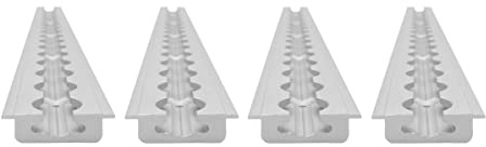 lasiprofi Airlineschiene Flügel Oben, gebohrt 44 x 11,5 mm, 2.000 mm, 3er Set | Zurrschiene | 200 cm | kompatibel mit Fittingen | Silber eloxiert | für Transporter, Wohnwagen, Sprinter UVM. | 2 m