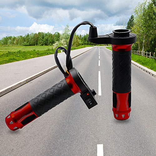 Poignées de moto Baceyong 22mm (7/8 ) universelles chauffantes électriques pour ATV