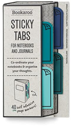 IF Bookaroo Pastilles adhésives Bleu/blanc