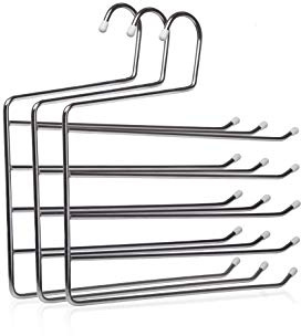 Lot de 3 cintres pour 5 Pantalons