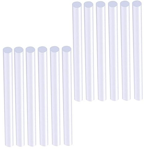 BELLIFFY 70pezzi Stick Colla Caldo Trasparenti Stick Colla Adesivo Forte e Ecologico Per Progetti Di Incollaggio Quotidiani Si Adatta Alla Maggior Parte Delle Superfici Flessibilità