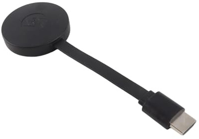 4K Display Dongle Adapter, Samma Skärm Enhet, 1080P Full HD Streaming, AS Signal Gain, 5G Dual Band Speed Casting, Extender, ABS