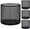 zwxqe Canastas flotantes para plantas acuáticas de estanque, 4 bolsas de malla transpirable, ideal para plantas acuáticas, césped, jardín interior y balcón