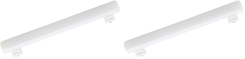 Levitantes Tubo LED lineal 5W, 300 mm, luz cálida; ideal para iluminación decorativa y ambientes cálidos. (Paquete de 2)