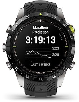 Garmin MARQ Athlete, Men's Luxury Tool Watch Built with Premium Materials for Athletes, Shows Recovery Time, VO2 Max and Performance Status