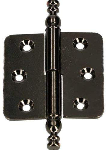 KOTARBAU Zierscharniere 45x45mm Möbelband Stilbänder Möbelscharnier Universal Patina Rostabweisend Rechts Robust Praktisch