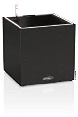 Lechuza Canto Stone 30 Low LED All-in-One Set graphitschwarz 13632