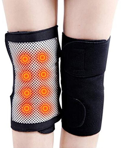 1 Pair Tourmaline Self Heating Knee Pads Magnetic Therapy Kneepad Arthritis Brace Support Outdoor Sports Warm Knee Protector