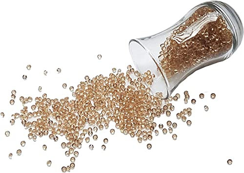 Bonnin 5000 Wedding Table Scatter Confetti Crystals Acrylic Diamonds Rhinestones for Table Wedding Decorations Bridal Shower Decorations Vase Beads Crystals 6-8 Tables (Gold)