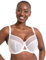 Curvy Kate Womens Victory 4 Part Balcony Balconette Bra, White, 38G UK