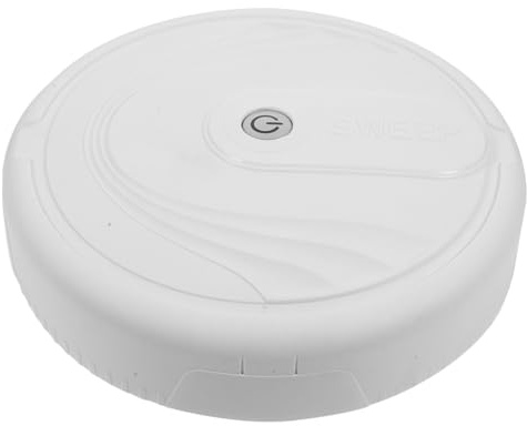 ibasenice Rechargeable Simulation Floor Mopping Robot for White Role Play Cleaner Battery Powered Pretend Robot Floor Sweeper for Birthday Gifts and Home Play